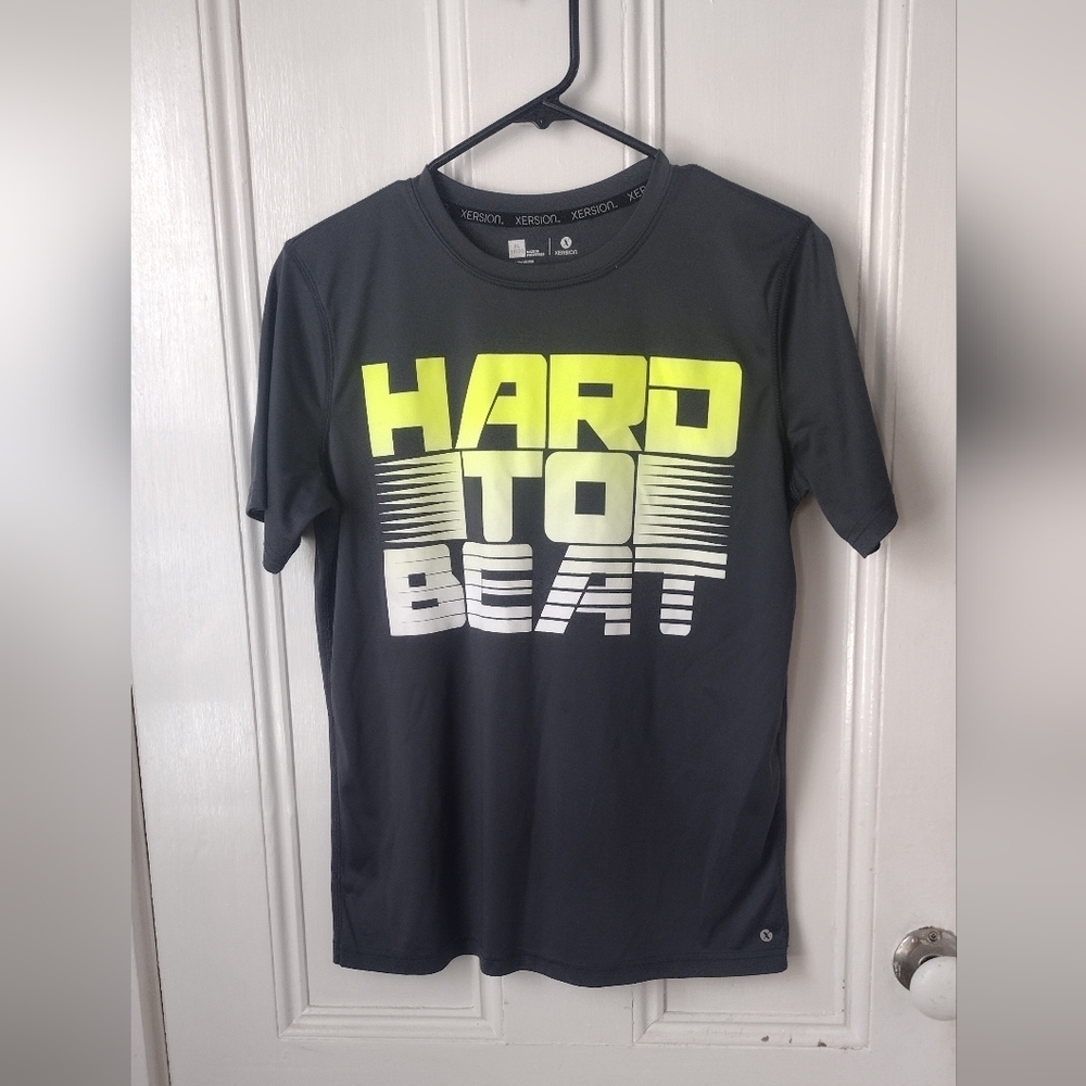 Xersion Boys Gray Graphic T-Shirt Size XL